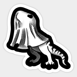 The Ghost of T-Rex Past Sticker